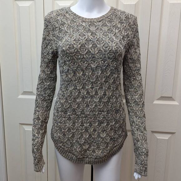 Jeanne Pierre Womens Sweater Size XS Cable Knit Cotton Transitional Fall Cozy - Picture 1 of 10